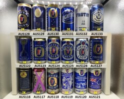 AUS116-133 Australian beer cans, beer can collector, ABCCA