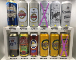 AUT025 CHEERS Golden Lager 2005 2 EURO - AUT026 DESPERADOS Original Tequila 2019 3 EURO - AUT027 DIE ECHTE HALBE Märzenbier 2014 2 EURO - AUT028 ENGELBURG Bräu Version 1 2003 2 EURO - AUT029 EBGELBURG Bräu Version 2 2006 2 EURO - AUT030 EBGELBURG Bräu Version 3 2019 2 EURO - AUT031 EDELWEISS Hofbräu Weissbier 2011 2 EURO - AUT032 EGGENBERG Birell 2006 2 EURO - AUT033 EGGENBERG Birell Version 2 2006 2 EURO - AUT034 EGGENBERG Hopfenkönig Feinherbes Pils 2004 3 EURO - AUT035 EGGENBERG Hopfenkönig 2014 3 EURO - AUT036 EGGENBERG Classic Märzen 2018 3 EURO