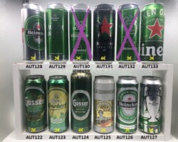 - AUT122 GÖSSER Naturradler Kräuter Neu 2011 2 EURO - AUT123 GÖSSER Kracherl 2014 2 EURO - AUT124 GÖSSER Beer 13% Gratis 0,568l 2003 4 EURO - AUT125 FRANKENMARKTER Jausenbier 1992 2 EURO - AUT126 HEINEKEN (Embossed Can) for Hungary Export 2008 3 EURO - AUT127 HEINEKEN UEFA Champions League "Road to the Final" 2013 3 EURO - AUT128 HEINEKEN "Red Star" 2014 3 EURO - AUT129 HEINEKEN "Match Night" 2017 3 EURO - AUT130 HEINEKEN "Live your Music Edition" 2017 3 EURO - AUT131 HEINEKEN Spectre 007 Edition 2015 4 EURO - AUT132 HEINEKEN UEFA Champions League 2017-2018 3 EURO - AUT133 HEINEKEN Original 2019 3 EURO