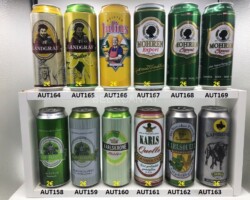 - AUT158 KARLSKRONE Märzen Vollbier 2006 2 EURO - AUT159 KARLSKRONE Alkoholfrei 2006 2 EURO - AUT160 KARLSKRONE ALKOHOLFREI 2013 2 EURO - AUT161 KARLSQUELLE Alkoholfrei 1999 2 EURO - AUT162 KARLSQUELL Alkoholfrei 2003 2 EURO - AUT163 KAPSREITER Landbier 2019 3 EURO - AUT164 LANDGRAF Premium Schankbier 2010 2 EURO - AUT165 LANDGRAF Radler 2010 2 EURO - AUT166 MEISTER JULIUS Märzenbier 1997 2 EURO - AUT167 MOHREN Export "Gut aus Tradition" 1992 3 EURO - AUT168 MOHREN Export "Das Vorarlberger Bier" 2007 2 EURO - AUT169 MOHREN Export "Das Vorarlberger Bier" 2014 2 EURO
