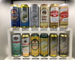 - AUT206 REININGHAUS L Leichtbier 2000 2 EURO - AUT207 SCHLOSSGOLD 2010 2 EURO - AUT208 SCHLOSS Edelmärzen 2003 2 EURO - AUT209 SCHLOSS Edelmärzen 2007 2 EURO - AUT210 SCHLOSS Premium Pils 2005 2 EURO - AUT211 SCHLOSS Premium Pils "ENJOY THE GAME EDITION" 2006 3 EURO - AUT212 SCHLOSS Radler 2004 2 EURO - AUT213 SCHLOSS Radler 2006 2 EURO - AUT214 SCHLOSS Alkoholfrei 2007 2 EURO - AUT215 SCHNEEWEIßE Hefetrübes Weissbier 2006 2 EURO - AUT216 SCHWECHATER BIER "350 Jahre" 1989 3 EURO - AUT217 SCHWECHATER BIER 1992 2 EURO