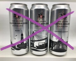BCS014 HOLSTEN PILSENER 140 JAHRE EDITION 3 CAN SET GERMANY (2019) 10 EURO beer can set collection