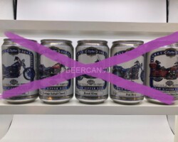BCS036 ZIPFER LIMITED EDITION HARLEY DAVIDSON 5 CAN SET AUSTRIA (1996) 20 EURO beer can set collection