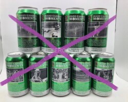 BCS048 VB CRICKET HARD EARNED MOMENTS 9 CANS (2017) AUSTRALIA 22 EURO beer can set collection