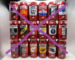 BCS077 CARLTON DRAFT HERITAGE AFL EDITION 18 CAN SET AUSTRALIA (2021) 50 EURO