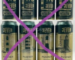 BCS100 JEVER JUBILÄUMSDOSEN SET 2023 LEUCHTÜRME 4 CAN SET GERMANY (2023) 15 EURO beer can set collection