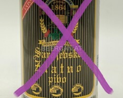 BIH002 Sarajesbsko Zlatno Pivo, Brewed by Sarajevska Pivara, Bosnia Herzegovina beer can, Bierdose Bosnien, Beer Can Collector, Bierdosensammlung