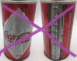 CCC030 Coca Cola Straight Steel 1968 Germany 10 EURO Coke Collection, Coke Collector, Coke Can Collection, Cola Dosen Sammlung