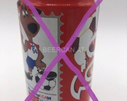 CCC059 World Cup USA 94 Thailand 2 EURO Coke Collection, Coke Collector, Coke Can Collection, Cola Dosen Sammlung