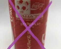 CCC118 Italia 90 Edition 1990 UK 2 EURO Coke Collection, Coke Collector, Coke Can Collection, Cola Dosen Sammlung