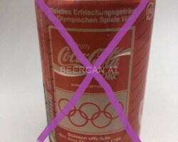 CCC119 Olympic Edition 1988 Austria 2 EURO Olympic Coke Can, Coke Can Collector, Cola Dosen Sammlung