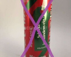 CCC241 #BESANTA "schicke jemanden ein :)" 2018 Austria 2 EURO Coke Collection, Coke Collector, Coke Can Collection, Cola Dosen Sammlung