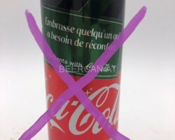 CCC242 Zero #BESANTA Embrasse... 2018 Switzerland 2 EURO Coke Collection, Coke Collector, Coke Can Collection, Cola Dosen Sammlung
