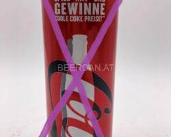 CCC288 Original "Gewinne coole Coke Preise" 2015 Austria 2 EURO Coke Can Collection, Cola Dosen Sammlung, Coke Collector, Coke Collection
