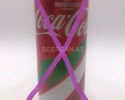 CCC293 Classic UEFA Euro 2016 "Italien" 2016 Austria 2 EURO Coke Can Collection, Cola Dosen Sammlung, Coke Collector, Coke Collection