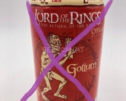 CCC316 Vanilla Coke Lord of the Rings 6 of 6 2004 South Africa 2 EURO Coke Can Collection, Coke Can Collector, Cola Dosen Sammlung