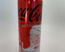 CCC438 Coca Cola Zero Zucker "Santa Edition" 2021 Austria 2 EURO Coke can colection, coke can set, coke collector