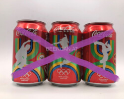 CCS006 Olympic SET 3 Cans Hungary 6 EURO Coke can colection, coke can set, coke collector