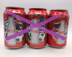 CCS017 Euro 2012 Edition Set 2012 Lithuania 6 EURO Coke can collector Coke Can Collector