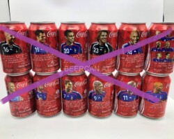 CCS018 Fifa Worldcup 2006 complete set 2006 France 24 EURO (Single cans available, please ask) Coke can collector Coke Can Collector