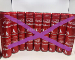 CCS025 Tourist Destination Set 18 Cans 2017 Germany 30 EURO Coke can collector Coke Can Collector