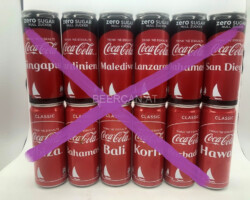 CCS034 Coke Holiday Edition 6 x Classic, 6 x Zero 2017 Germany 24 EURO Coke can collector Coke Can Collector