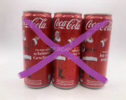 CCS038 Christmas Set 2014 Germany 8 EURO Coke can collector Coke Can Collector