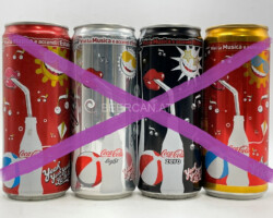 CCS068 Vivi La Musica e Accendi Léstate! 2009 Italia 330ml Slim Cans 4 Can Set 8 EURO Coke can colection, coke can set, coke collector
