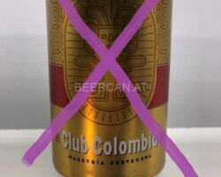 COL001 Club Colombia Golden beer can, beer can collection Colombia, Colombia beer Can collection, Kolumbianische Bierdosen