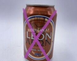 CYP008 Leon Beer, Cyprus beer can collection, beer cans from Cyprus, Zypern Bierdose