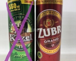 CZE100-101 Kozel 550ml Beer Can, Bierdose, Zubr Grand 11