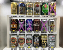 DEN054-071 beer can from Denmark, Danish beer can collector, Danish beer can Collection