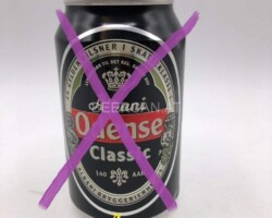 DEN079 Odense Classic, beer can from Denmark, Danish beer can collector, Danish beer can Collection