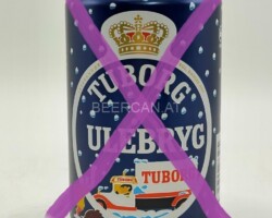 DEN133 Tuborg Julebryg 33cl,  Danish beer can Collection, Bierdosensammler Österreich