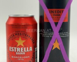 ESP126-127 Estrella Damm 0, 33, Inedit Damm Brewed with Spices 50cl, Latas de cerveza españolas, coleccionistas de latas de cerveza Spanish beer can collection Bierdosen Spanienl beer can Spain, Spanish beer can collector, cans Spain, beverage can Spain, lata de cerveza españa, coleccionista de latas de cerveza española, latas españa, lata de bebida españa