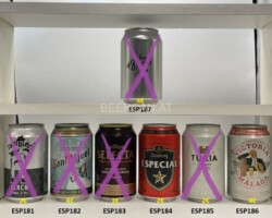 ESP181-187 Rambler´s Black Dunkel Style, San Miguel Especial Skiing Editin, San Miguel Selecta, Steinburg Sepecial, Turia Märzen, Victoria Malaga Futbol Edition 2024, 18/70 la Rubia, ESP163-180 Ambar IPA, Ambar 1900 Sin Filtrar, Amstel Cerveza Ahora 0, 50€, Cruzcampo Pilsen, Cruzcampo Reserva, Cruscampo Cruz Sur, El Corte de Ingles Clasica Beer, El Aguila Sin Filtrar 0.0, El Aguila Sin Filtrar, Falke Especial Gluten Free, La Salve, La Sagra, Magna Cerveza Rubia, Mahou Sin Filtrar, Mahou Rose, Mahou Itabla Mango Chili, Morena Tostada, Rambler´s Extra Malta Latas de cerveza españolas, coleccionistas de latas de cerveza Spanish beer can collection Bierdosen Spanienl beer can Spain, Spanish beer can collector, cans Spain, beverage can Spain, lata de cerveza españa, coleccionista de latas de cerveza española, latas españa, lata de bebida españa