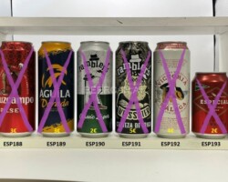 ESP188-193 Cruzcampo Pilsen 50cl, El Aguila Dorada 50cl, Ramblers Classic Lager 50cl, ramblers Weissbier Cerveza De Trigo 50cl, El Corte de Ingles Especial Cerveza 0, 33, ESP181-187 Rambler´s Black Dunkel Style, San Miguel Especial Skiing Editin, San Miguel Selecta, Steinburg Sepecial, Turia Märzen, Victoria Malaga Futbol Edition 2024, 18/70 la Rubia, ESP163-180 Ambar IPA, Ambar 1900 Sin Filtrar, Amstel Cerveza Ahora 0, 50€, Cruzcampo Pilsen, Cruzcampo Reserva, Cruscampo Cruz Sur, El Corte de Ingles Clasica Beer, El Aguila Sin Filtrar 0.0, El Aguila Sin Filtrar, Falke Especial Gluten Free, La Salve, La Sagra, Magna Cerveza Rubia, Mahou Sin Filtrar, Mahou Rose, Mahou Itabla Mango Chili, Morena Tostada, Rambler´s Extra Malta Latas de cerveza españolas, coleccionistas de latas de cerveza Spanish beer can collection Bierdosen Spanienl beer can Spain, Spanish beer can collector, cans Spain, beverage can Spain, lata de cerveza españa, coleccionista de latas de cerveza española, latas españa, lata de bebida españa