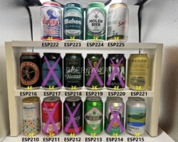 ESP210-225 Alhambra Especial Slim Can, Alhambra Traditional 0, Arriaca Cervezas Imperial Red IPA, Bilbao ORO, Coviran Cerveza, Damm Complot IPA, Bock Damm, Drunken Brothers Märzen 0, 33ml, El Alcazar 1928, El Elon Clasica, Everyday IPA, Keler Cerveza, La Bella lola Cerveza, Mahou Clasica, Molen Bier Lager, San Miguel BCN24 37°AC, Spanish beer can collection Bierdosen Spanienl beer can Spain, Spanish beer can collector, cans Spain, beverage can Spain, lata de cerveza españa, coleccionista de latas de cerveza española, latas españa, lata de bebida españa