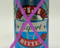 FIJ001 Fiji Export Bitter 355ml A Taste of the South Seas, FIJI BEER CAN, Beer can collector Fiji, Exotic Beer Can, Beer Can Fiji