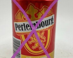 FRA143 Perlembourg Lidl France, Beer can France, beer can collection