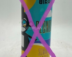 IND002 Bira Blonde Summer Lager Slim Can, india Beer Can Collecor, India Beer Can Collection, Bierdose aus Indien