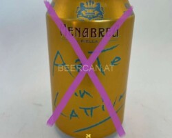ITA178 Menabrea Arte in Lattina beer can, Bierdose Italien , Italy Italian Beer Can Collection,  lattine di birra italiana