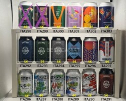 ITA286-303 Biren, Bibibir, Canediguerra, Castelli Birrifico, East Side, Hopskin, Lambrate, Liquida, Mister B, Q, Birrifico Altotevere, Birrifico Bajön, Busa del Briganti, Ca´del Brado, Rebel, WAR Brewery, Mala Ripe, Oldo, Vertiga, Opperbacco, Brew Fist, Shire, Wild Raccoon Italian Craft Beer, Italian Craft beer cans, Lattine di birra artigianale italiana, collezionisti di lattine di birra, birra artigianale Italia, Italienische Craft Bier Dosen