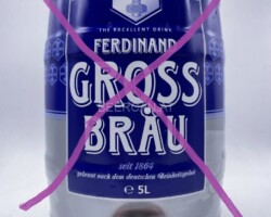 KEG075 Ferdinand Gross Bräu Special Edition 2010 Germany 16 EURO Party Keg Collector, 5 Liter Partyfass Sammlung, Partyfässer, Keg Collection, Keg Collector Germany