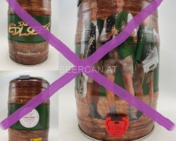 KEG141 Murauer Steirer Gold "Die Edlseer" Limited Edition 2022 Austria 22 EURO Party Keg Collector, 5 Liter Partyfass Sammlung, Partyfässer, Keg Collection, Keg Collector Austria