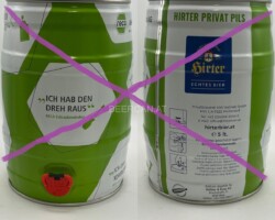 KEG157 Hirter Privat Pils Reca Edition 2023 Austria 18 EURO Party Keg Collector, 5 Liter Partyfass Sammlung, Partyfässer, Keg Collection, Keg Collector Germany