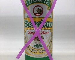 LAO001 Beerlao Lager Beer, Beer Can Laos, beer can collector OC/OC