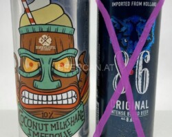NLD127-128 Coconut Milkshake Smeerolie Demoersleutel beer Engineers Craft Beer Can, 8.6 Original Intense blond beer 250ml, beer can Netherlands Holland beer can, Bierdse Niederlande