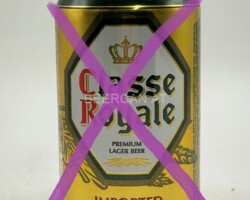NLD219 Classe Royale Premium Lager Beer Imported, Naturally Brewed 33cl, Bierdose Niederlande Holland Beer can collection, Bierdosen Holland
