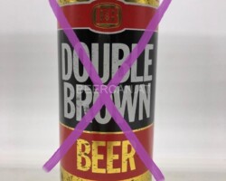 NZL001 Double Brown Beer 460ml New Zealand beer can collection, beer can from New Zealand, Neuseland Bierdose